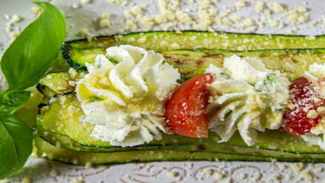 millefoglie zucchine e formaggio