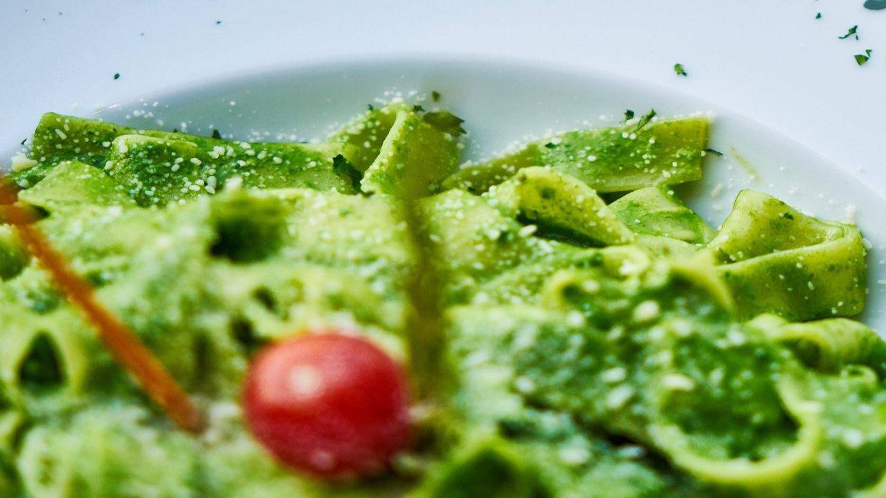 tagliatelle al pesto