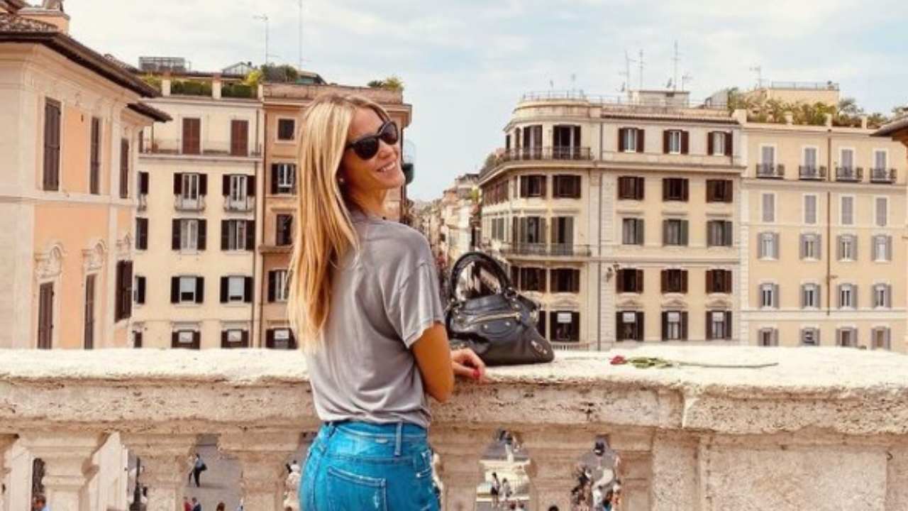 Elena Santarelli a Roma