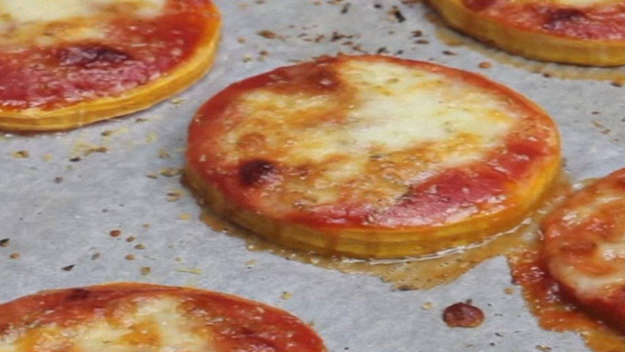 mini pizzette dietetiche