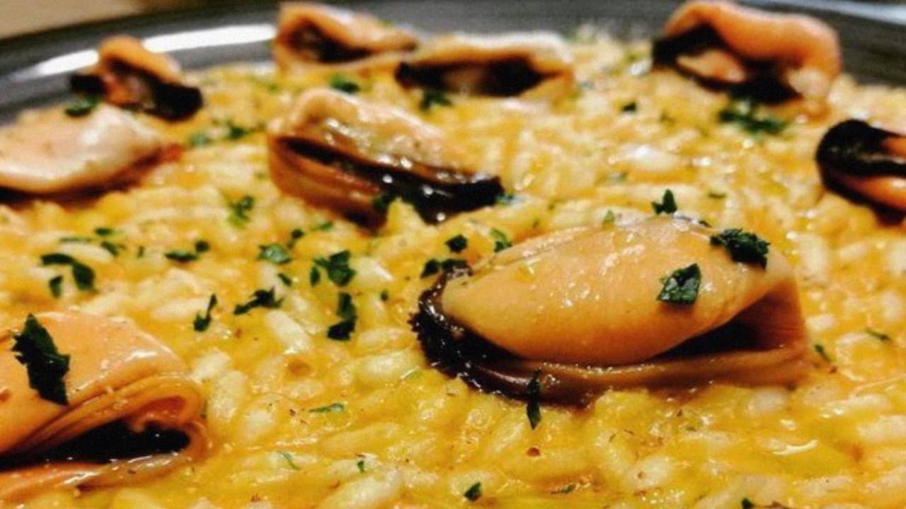 risotto zucca e cozze