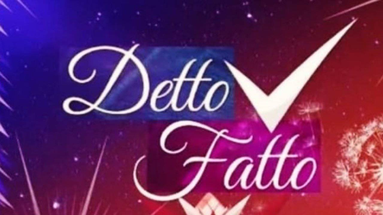 "Detto Fatto": incidente a uno chef