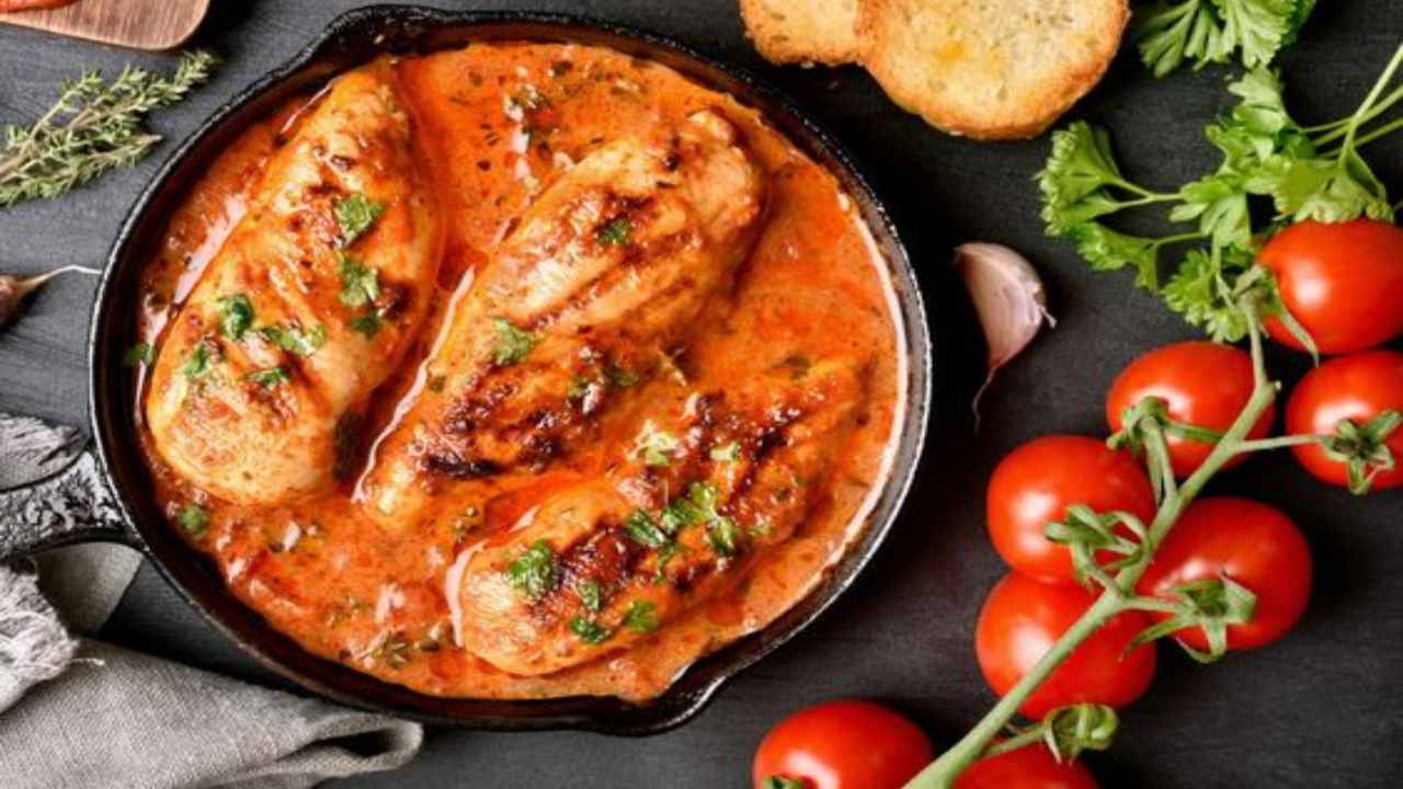 Pollo alla pizzaiola rivisitazione ricetta