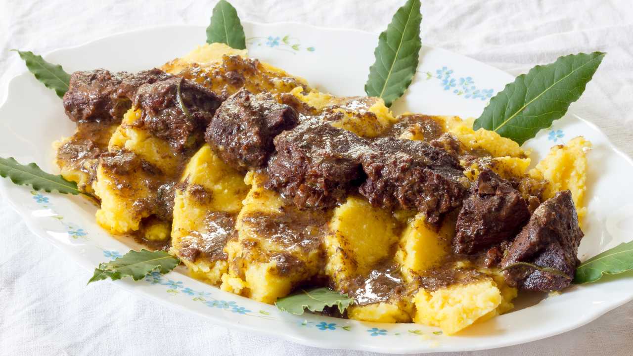 spezzatino con polenta