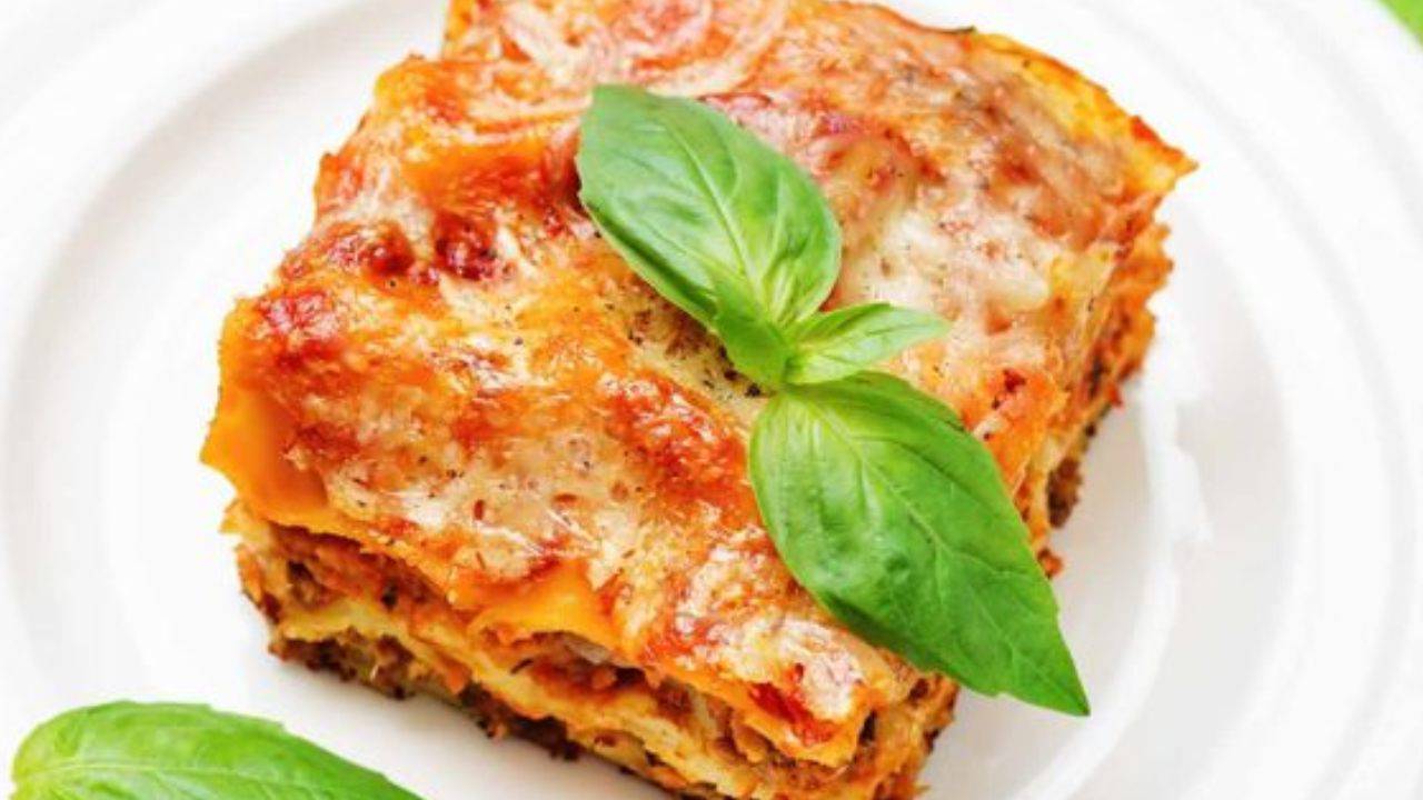 la lasagna di antonino cannavacciuolo per Carnevale