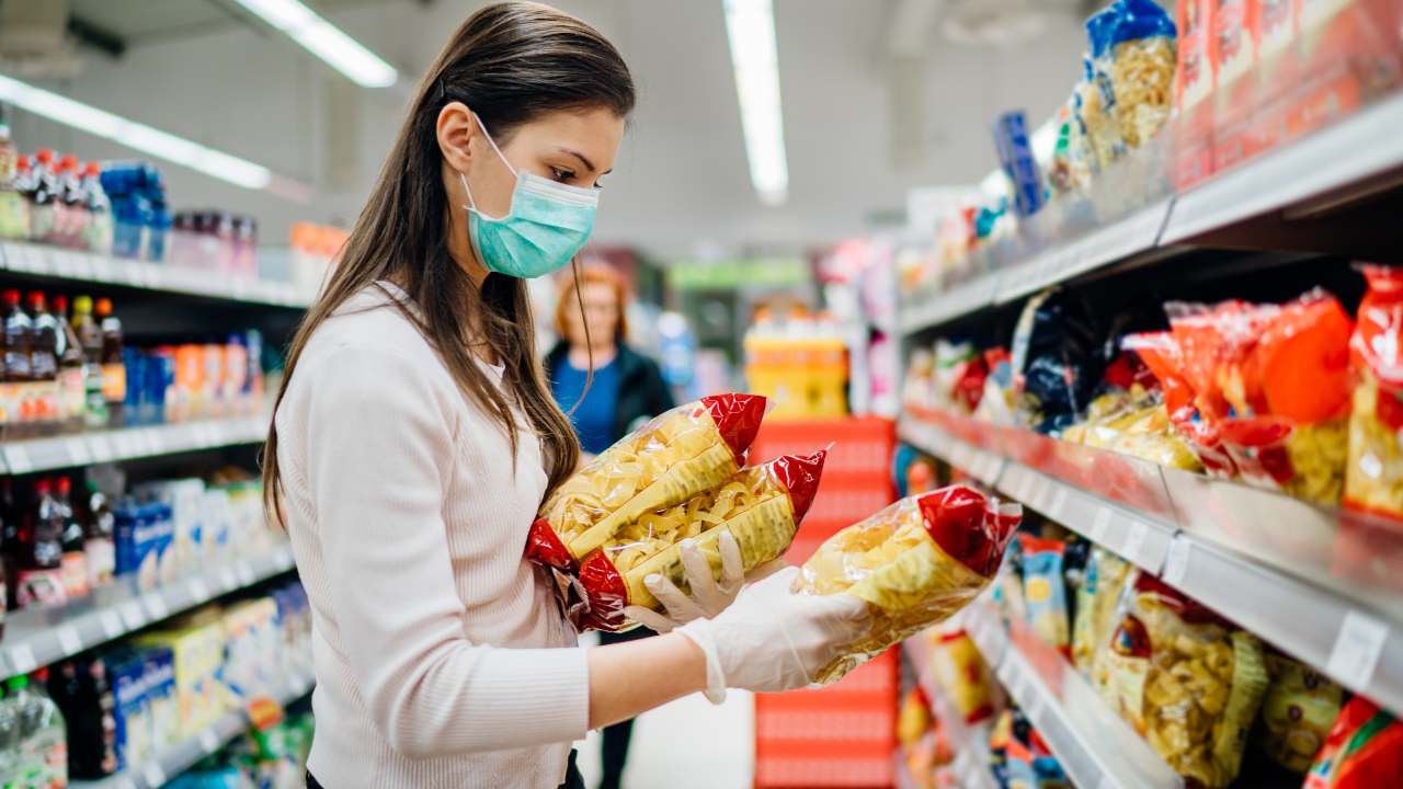 scelta della pasta al supermercato