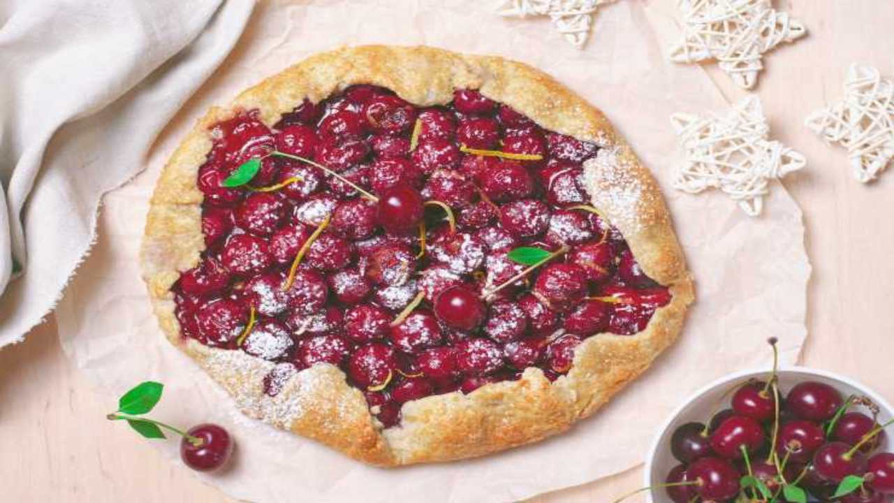 cherry galette ricetta