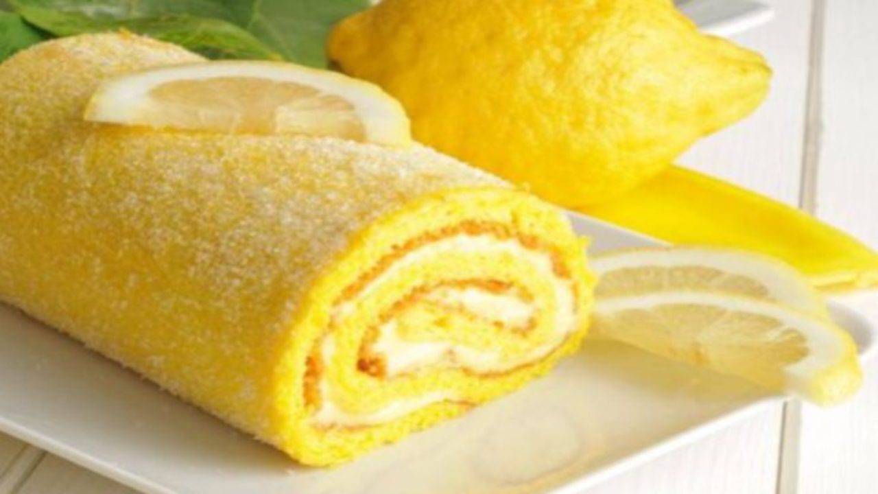 rotolo limone ricetta