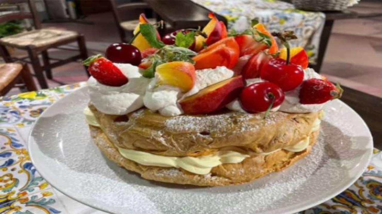 torta trionfo estate ricetta Antonio Paolino