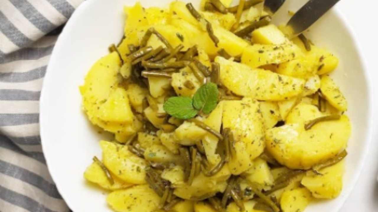 Insalata di patate e fagiolini