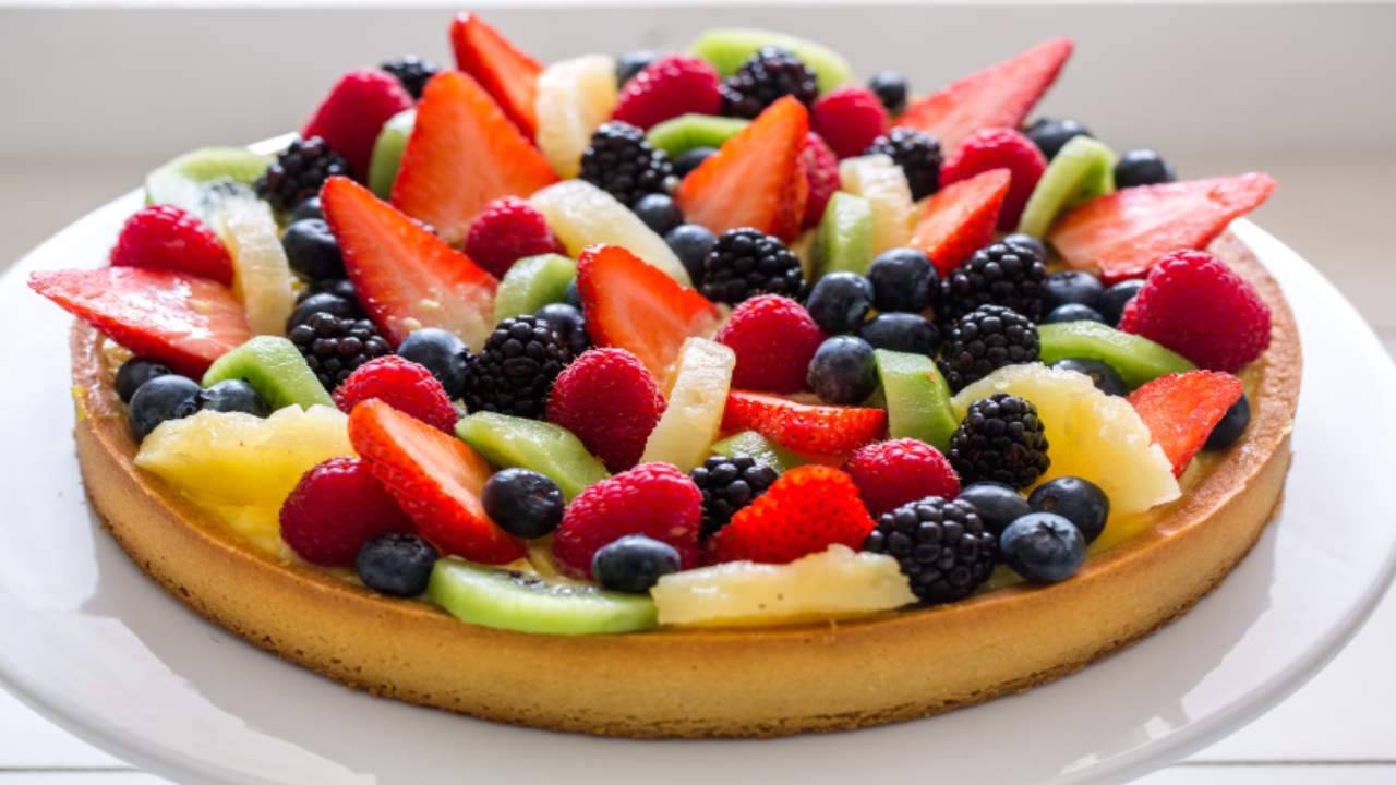 crostata macedonia frutta ricetta