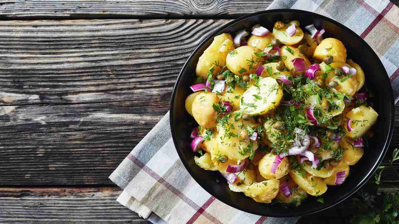 insalata di patate ricetta sophia loren