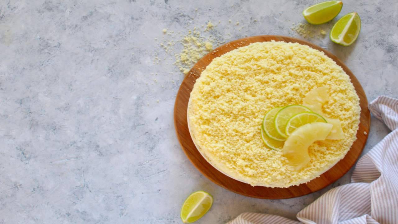 Torta di riso al limone