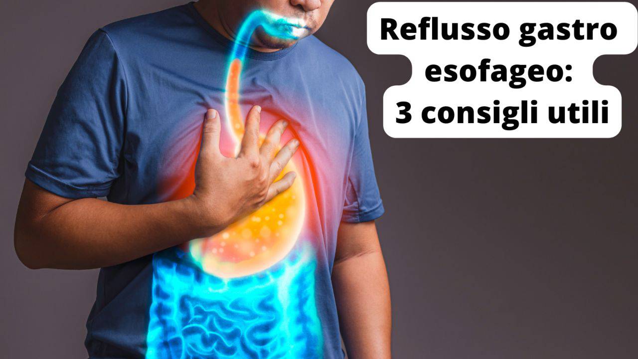 reflusso gastro esofageo consigli