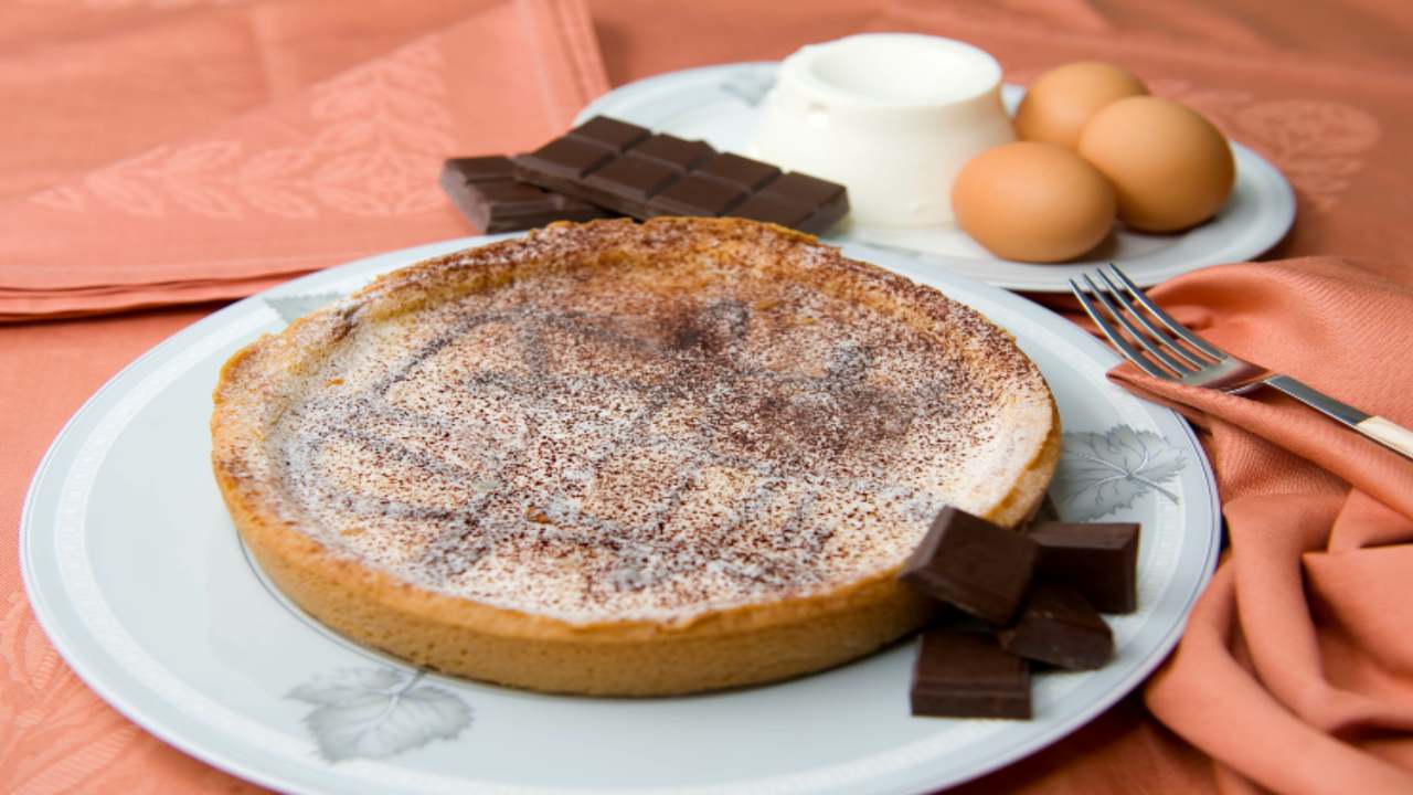 pastiera con ricotta e cioccolato