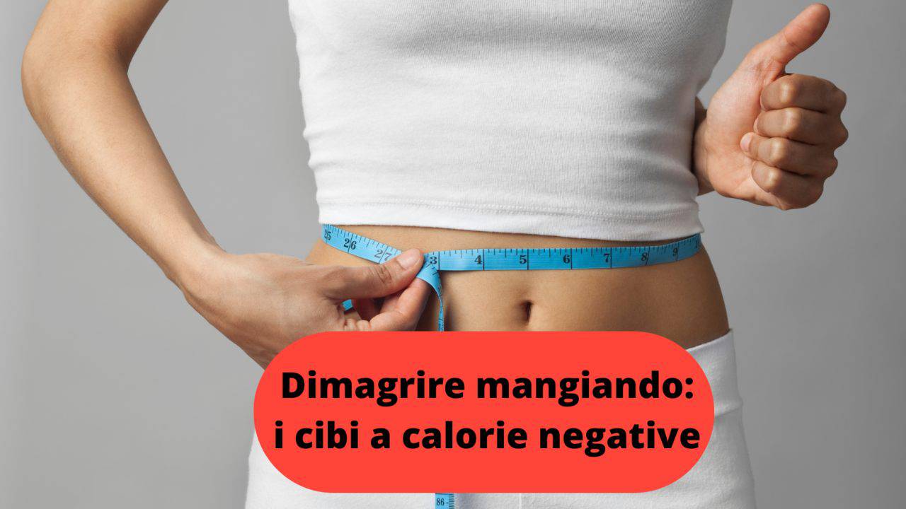 cibi calorie negative quali sono