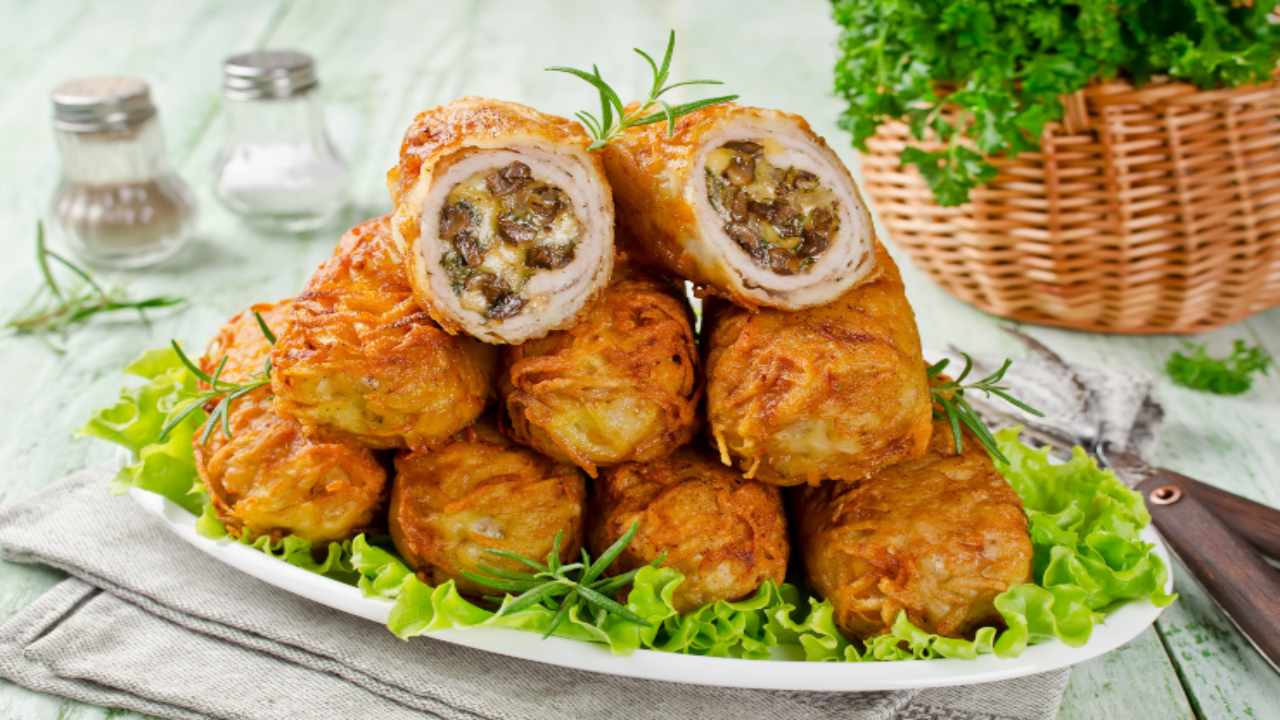 Involtini di carne dal cuore filante