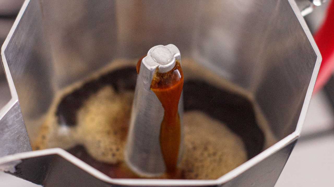 caffè moka non esce trucco