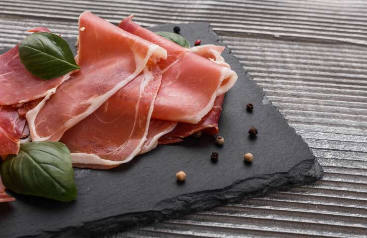 prosciutto crudo sete